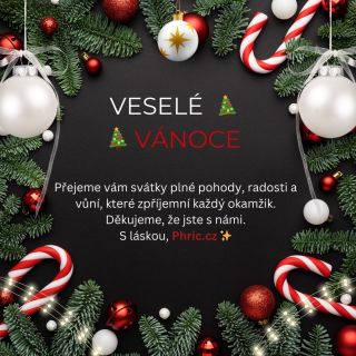 Milí zákazníci, děkujeme vám za vaši přízeň a za to, že jste s námi součástí kouzelného světa Phric.cz. 🕯️❤️ Přejeme vám...